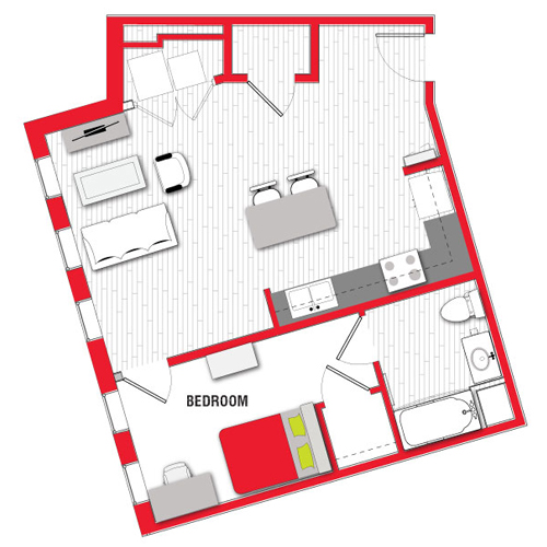 Raleigh Student Apartment Floorplans Stanhope Student Apartments
