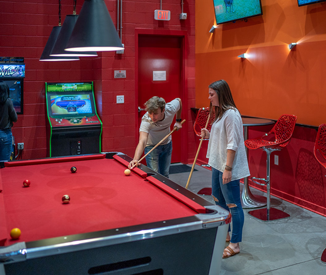 Stanhope Apartments game room